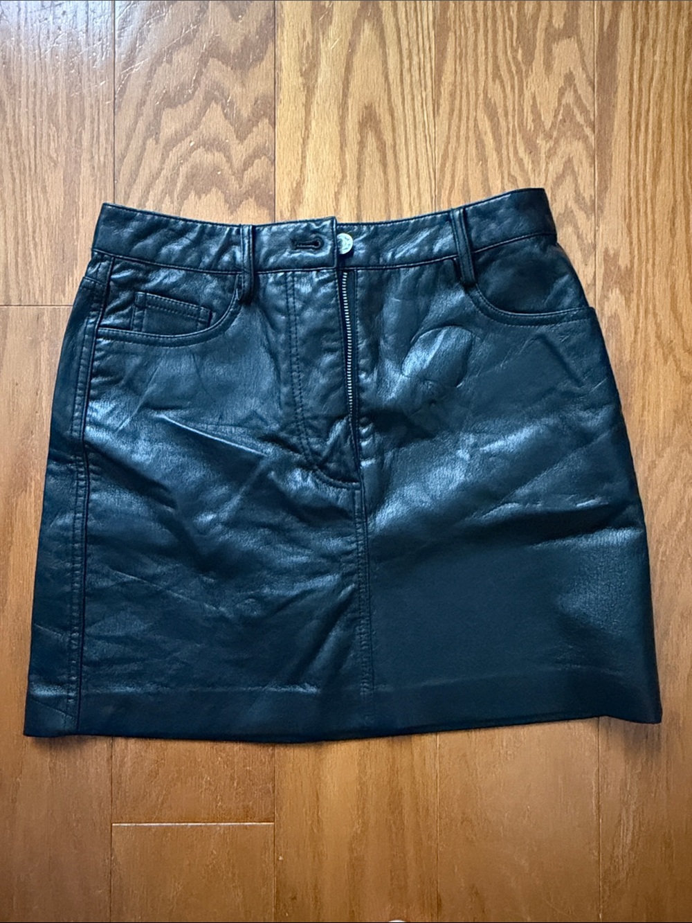 Aritzia Wilfred Leather Skirt